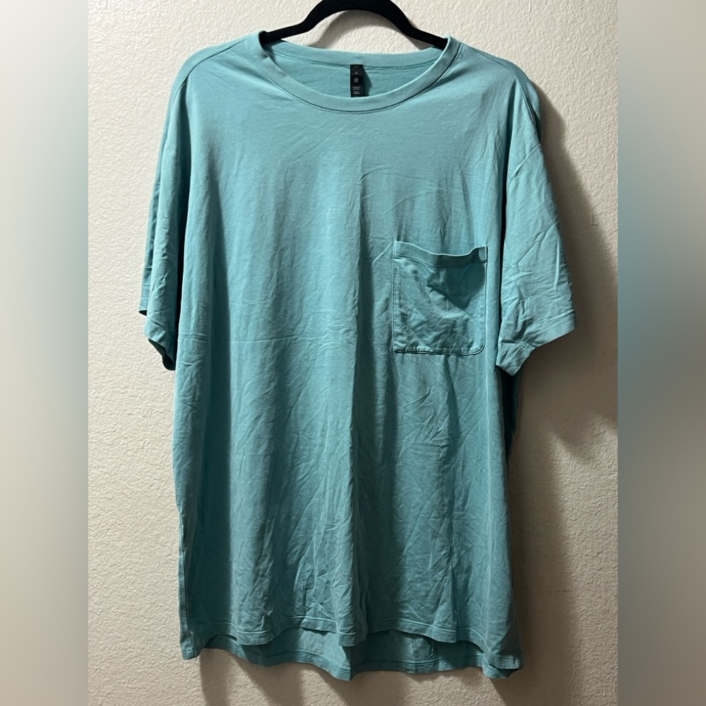 lululemon athletica Teal Short Sleeve Tee